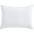 Orchids Lux Classic Solid Color White 20 X 36 Duvet Cover Sham