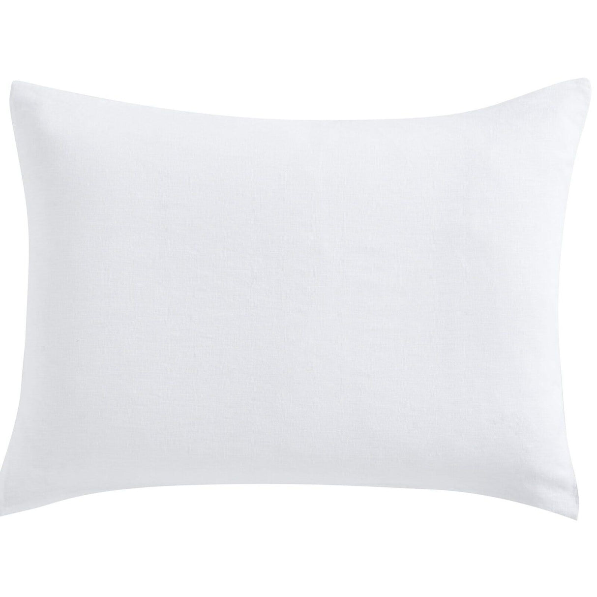 Orchids Lux Classic Solid Color White 20 X 36 Duvet Cover Sham