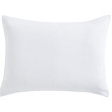 Orchids Lux Classic Solid Color White 20 X 36 Duvet Cover Sham