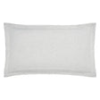 Orchids Lux Savoy Stripes Off White Melange 20 X 36 Duvet Cover Sham