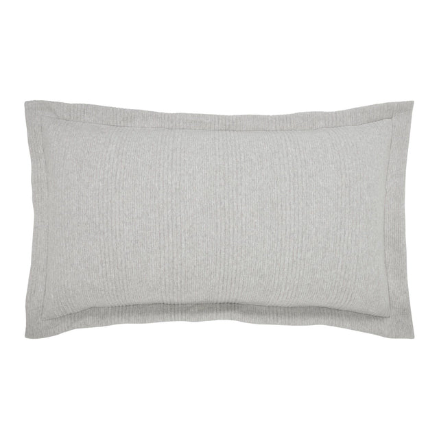 Orchids Lux Savoy Stripes Mist Melange 20 X 36 Duvet Cover Sham