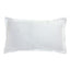 Orchids Lux Merida Solid Color White 20 X 36 Duvet Cover Sham