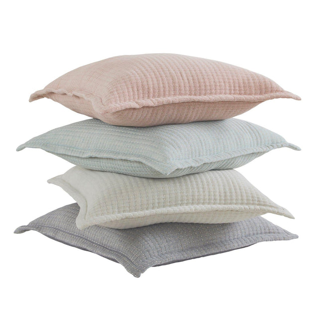 Orchids Lux Molly Geomatric Navy 20 X 36 Bed Throw Sham