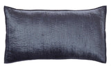 Orchids Lux Spencer Channel Navy 20 X 36 Coverlet Sham
