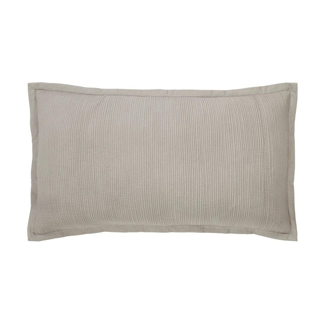 Orchids Lux Laela Stripes Pewter 20 X 36 Coverlet Sham