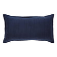 Orchids Lux Laela Stripes Navy 20 X 36 Coverlet Sham