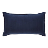Orchids Lux Laela Stripes Navy 20 X 36 Coverlet Sham