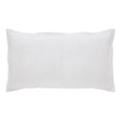 Orchids Lux Laela Channel White 20 X 36 Coverlet Sham