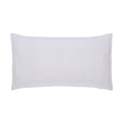 Orchids Lux Athena Chevron White 20 X 36 Coverlet Sham