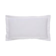 Orchids Lux Hamilton Geomatric White 20 X 36 Matelasse Coverlet Sham