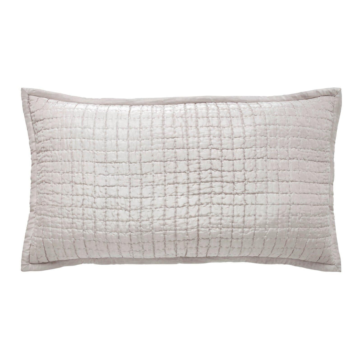 Orchids Lux Malibu Geomatric Oyster 20 X 36 Coverlet Sham