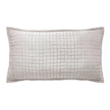 Orchids Lux Malibu Geomatric Oyster 20 X 36 Coverlet Sham