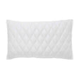 Orchids Lux Avalon Geomatric White 20 X 36 Coverlet Sham