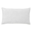 Orchids Lux Laguna Channel White 20 X 36 Coverlet Sham