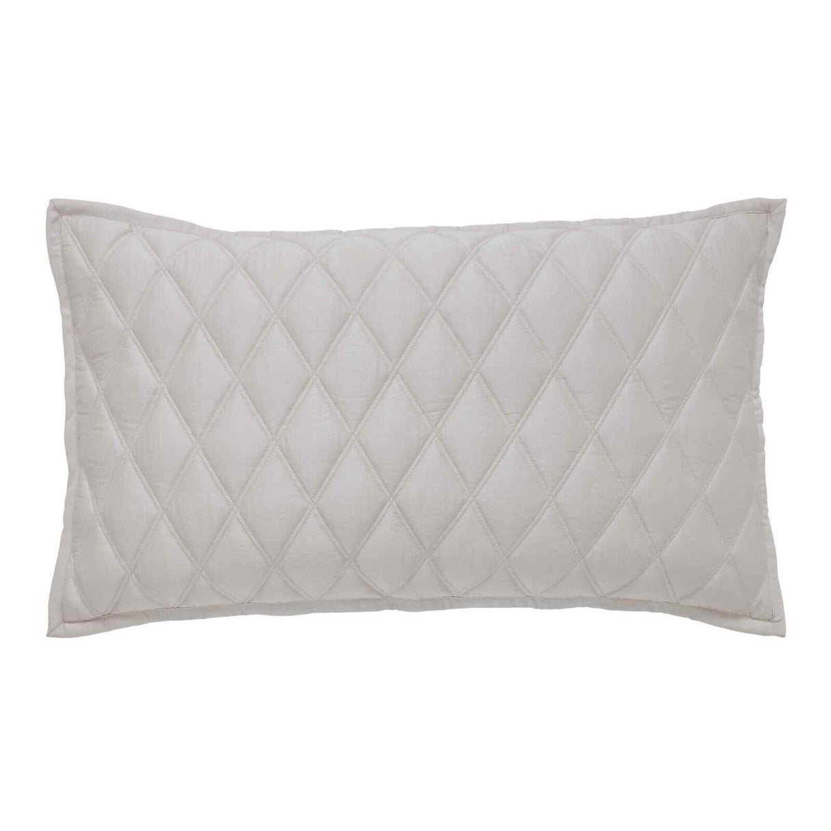 Orchids Lux Avalon Geomatric Beige 20 X 36 Coverlet Sham