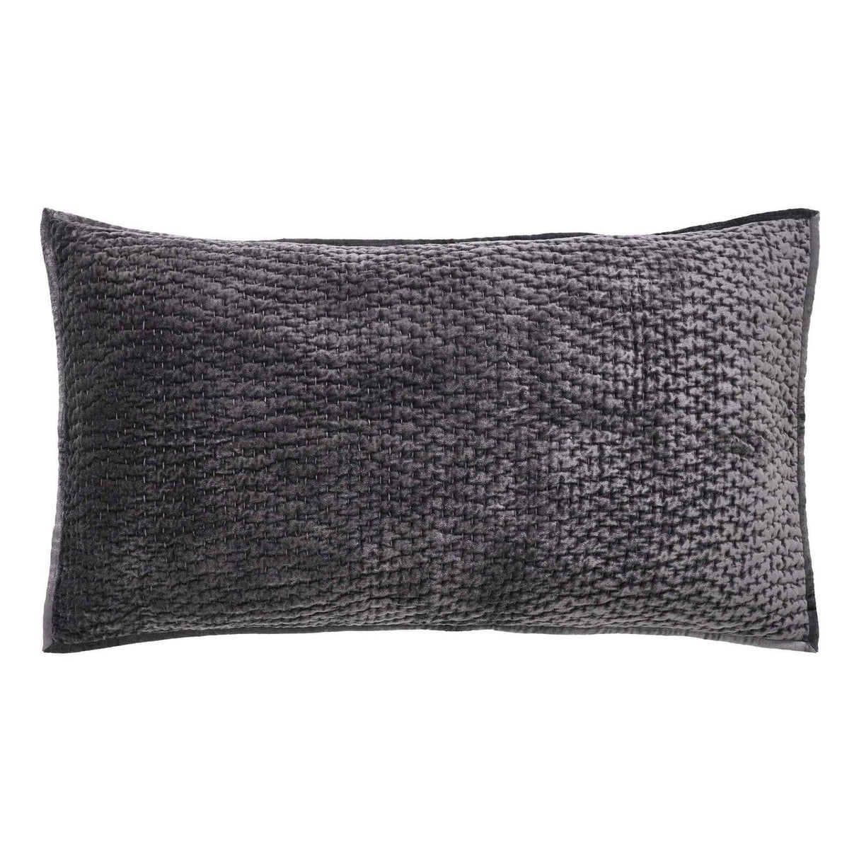 Orchids Lux Laguna Channel Steel 20 X 36 Coverlet Sham