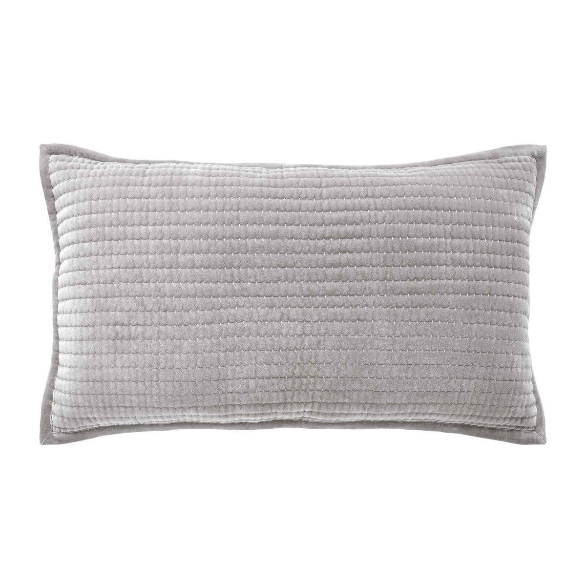 Orchids Lux Milton Geomatric Slate 20 X 36 Coverlet Sham