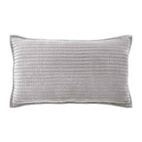 Orchids Lux Milton Geomatric Slate 20 X 36 Coverlet Sham