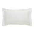 Orchids Lux Hamilton Geomatric Off-White 20 X 36 Matelasse Coverlet Sham