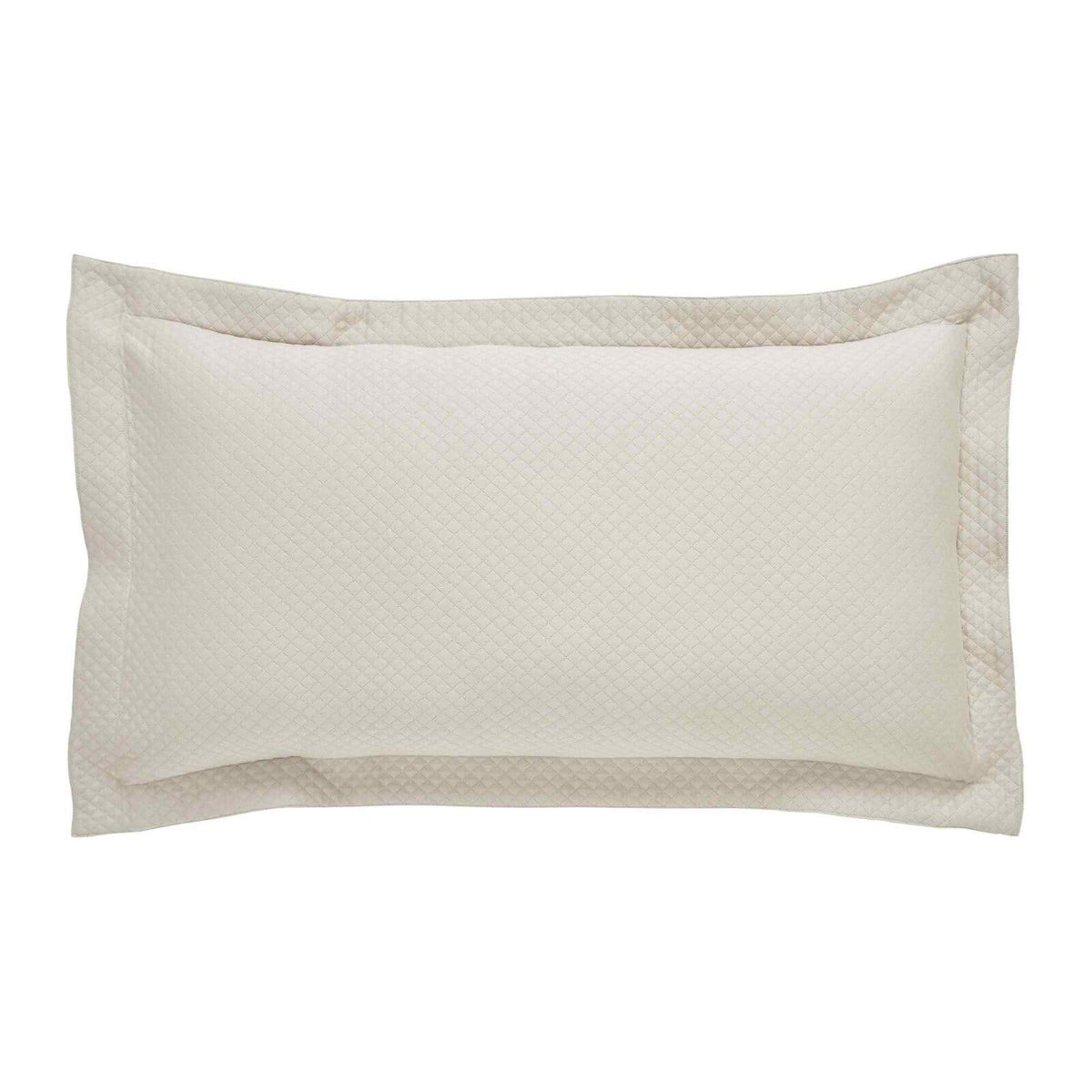 Orchids Lux Hamilton Geomatric Champagne 20 X 36 Matelasse Coverlet Sham