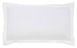 Orchids Lux Soho Stripes White 20 X 36 Matelasse Coverlet Sham