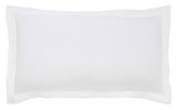 Orchids Lux Soho Stripes White 20 X 36 Matelasse Coverlet Sham