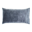Orchids Lux Laguna Channel Navy 20 X 36 Coverlet Sham