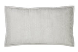 Orchids Lux Lucy Stitching Mist 20 X 36 Coverlet Sham