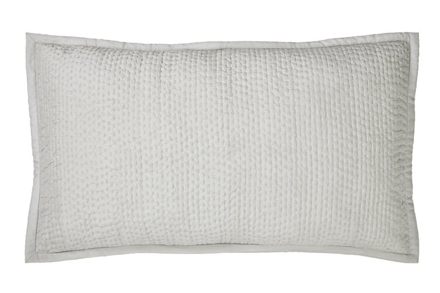 Orchids Lux Lucy Stitching Mist 20 X 36 Coverlet Sham