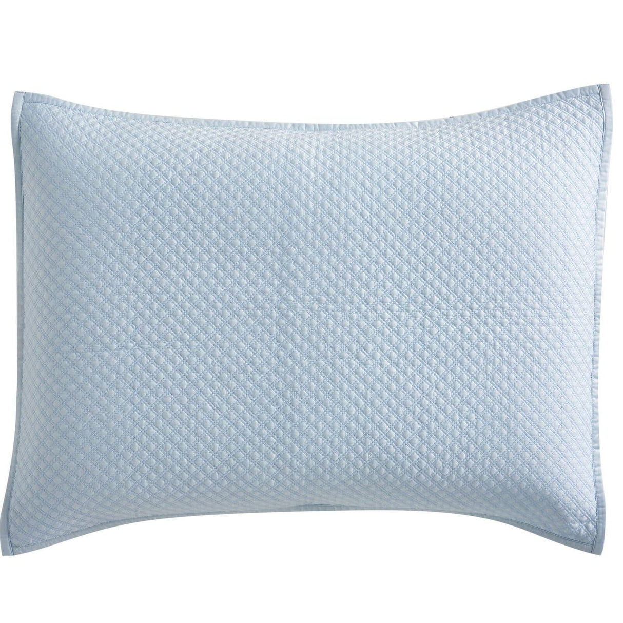 Orchids Lux Velentina Geomatric Blue 20 X 36 Coverlet Sham