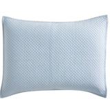 Orchids Lux Velentina Geomatric Blue 20 X 36 Coverlet Sham