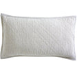 Orchids Lux Chloe Geomatric Beige 20 X 36 Coverlet Sham