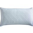 Orchids Lux Chloe Geomatric Sky 20 X 36 Coverlet Sham