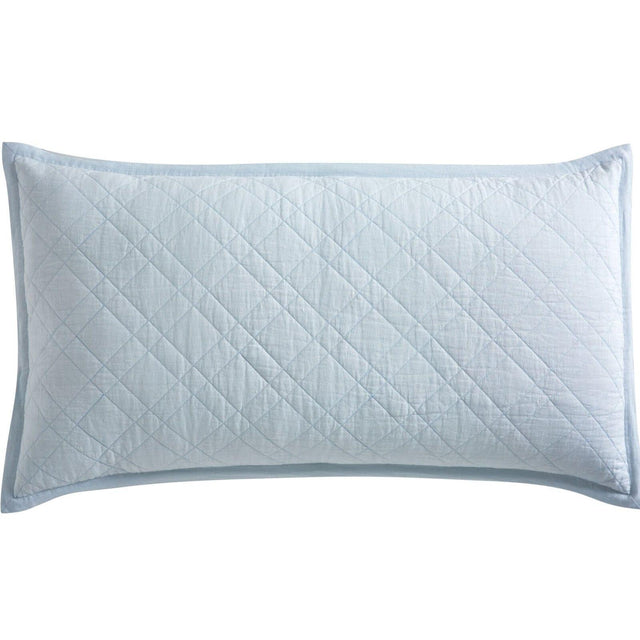 Orchids Lux Chloe Geomatric Sky 20 X 36 Coverlet Sham