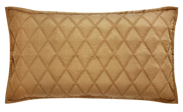 Orchids Lux Avalon Geomatric Caramel 20 X 36 Coverlet Sham