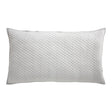 Orchids Lux Merida Geomatric Mist 20 X 36 Quilted Coverlet Sham