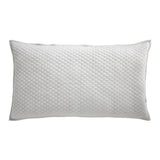 Orchids Lux Merida Geomatric Mist 20 X 36 Quilted Coverlet Sham