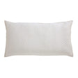 Orchids Lux Merida Geomatric Beige 20 X 36 Quilted Coverlet Sham