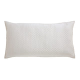 Orchids Lux Merida Geomatric Beige 20 X 36 Quilted Coverlet Sham