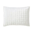 Orchids Lux Luna Stitch White 20 X 36 Quilt Sham