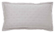 Orchids Lux Oscar Stitch Champagne 20 X 36 Quilt Sham