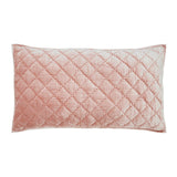 Orchids Lux Clermont Geomatric Rose 20 X 36 Quilt Sham