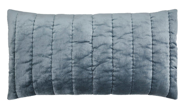 Orchids Lux Gatsby Channel Quilting Nocturne 20 X 36 Quilt Sham