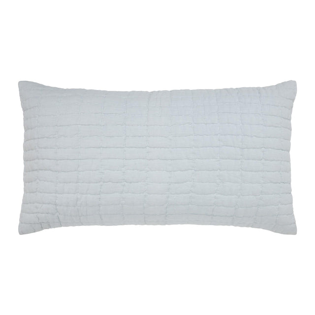 Orchids Lux Logan Geomatric Sky 20 X 36 Quilt Sham