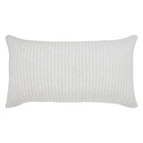 Orchids Lux Charlton Channel Quilting Off White Melange 20 X 36 Quilt Sham