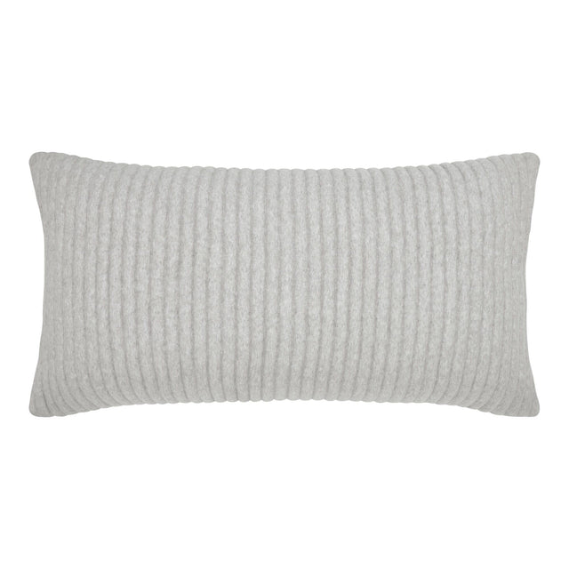 Orchids Lux Charlton Channel Quilting Mist Melange 20 X 36 Quilt Sham