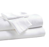 Orchids Lux Merida Solid Color White 78 X 80 Sheet Set