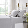 Orchids Lux Seville Solid Color Mist 78 X 80 Sheet Set