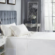 Orchids Lux Venice Solid Color & Pleated Vanilla 60 X 80 Sheet Set
