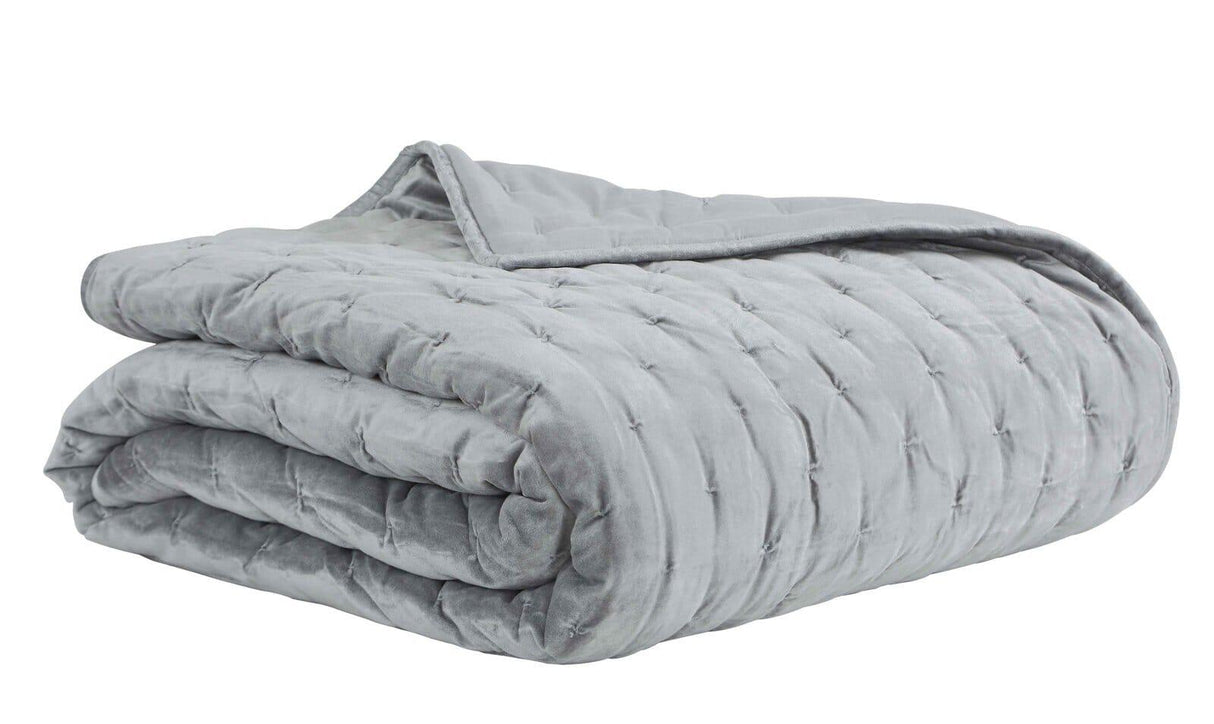 Orchids Lux Luna Stitch Splash 118 X 98 Quilt